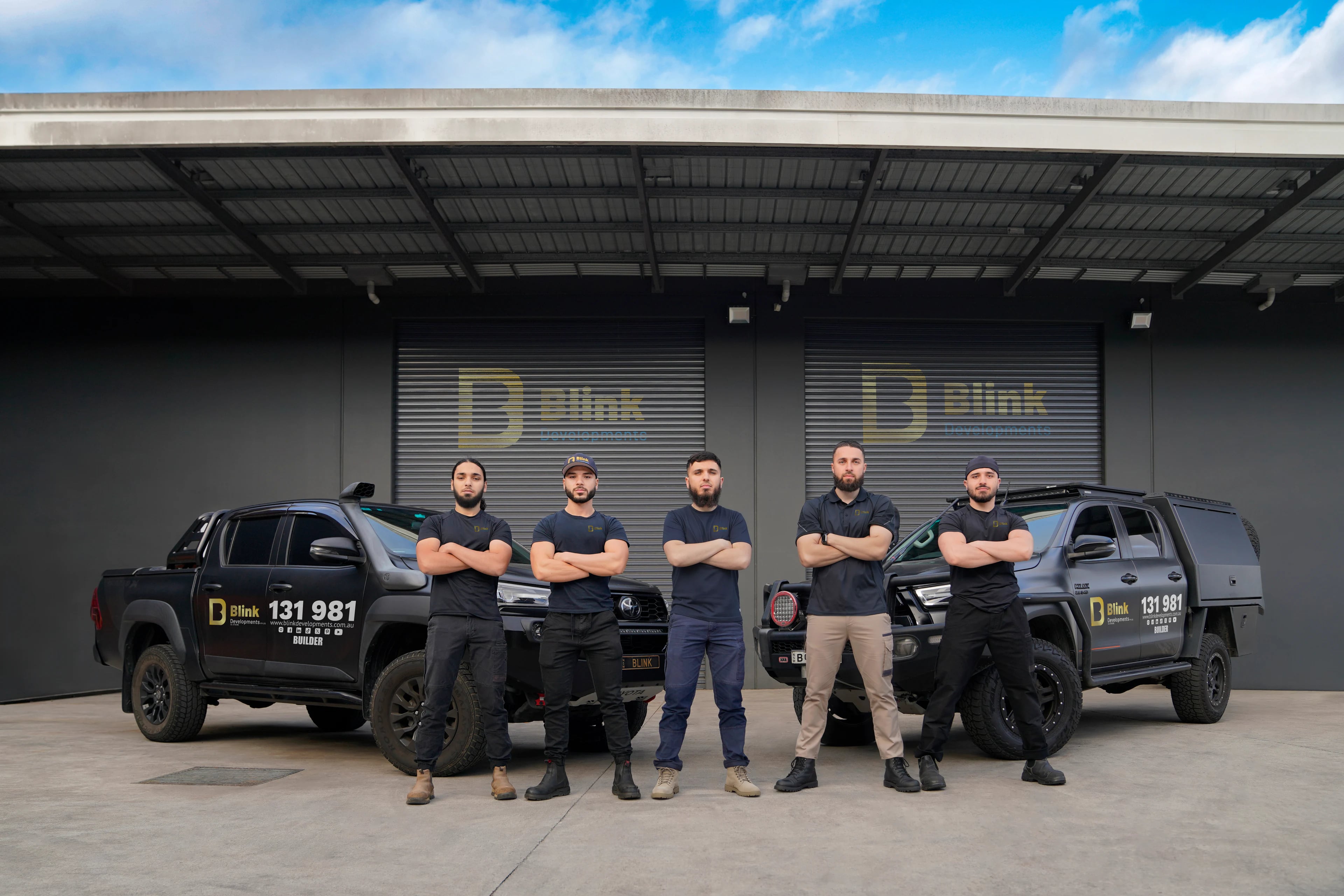 The Bathroom Renovation Collaroy team with their work vehicles